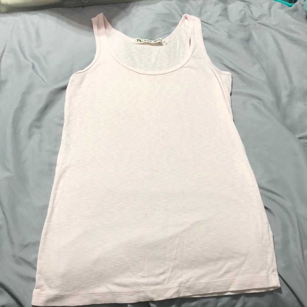 Baby Pink Michael Stars Tank Top